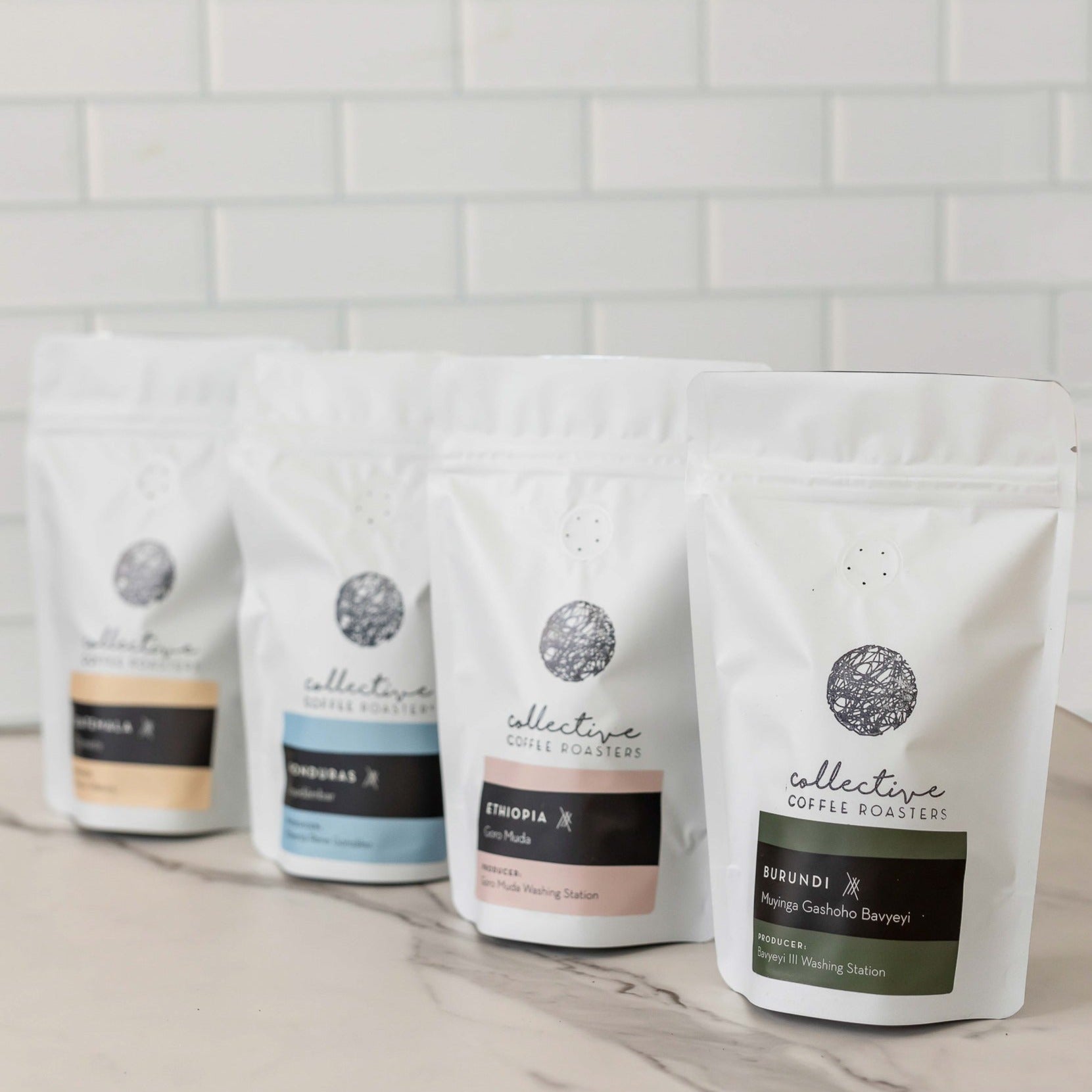 Sample PackSample PackCollective Coffee RoastersNot sure what coffee you might like or need a really awesome gift for a friend? Look no further than our sample pack! The sample pack features 4 different single ori