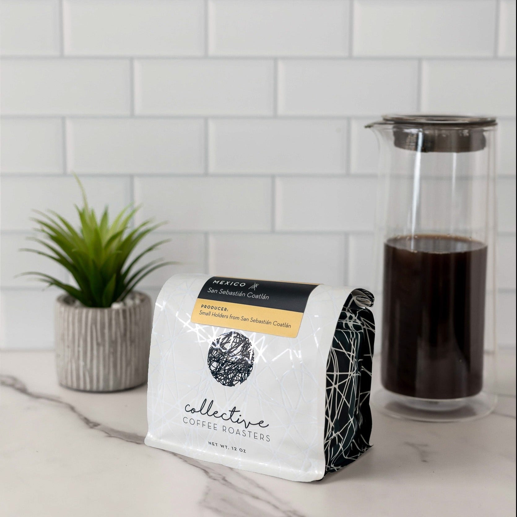 Mexico San Sebastián CoatlánMexico San SebastiáCollective Coffee RoastersThis clean, easy drinking washed coffee comes from our friends in the Oaxaca region of Mexico.  It boasts the classic profile of it’s region with forward notes of ch